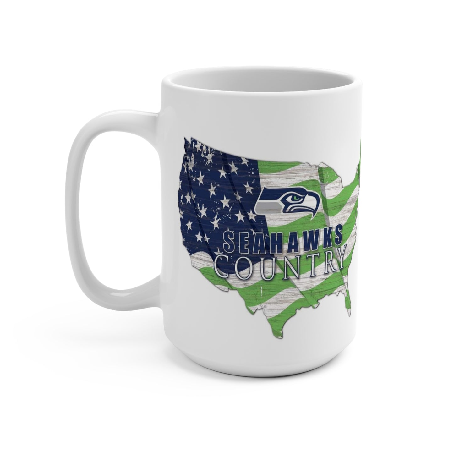 NFL Seahawks country ceramic coffee Cup Mug 15 os