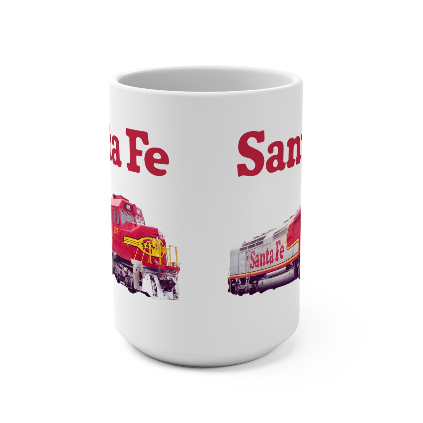 Atchison Topeka and Santa Fe Railway FanRail Railroad Coffee Mug 15oz