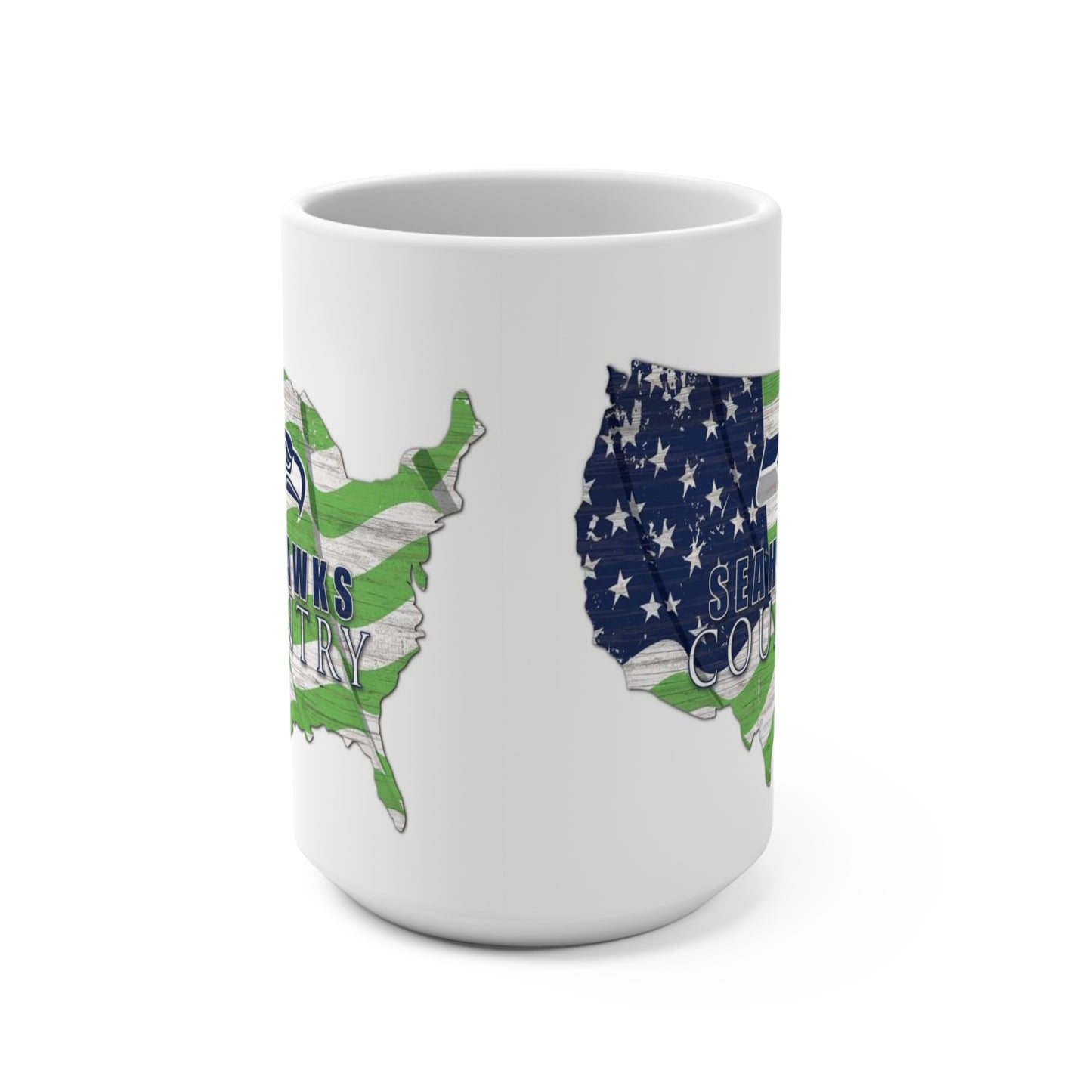 NFL Seahawks country ceramic coffee Cup Mug 15 os