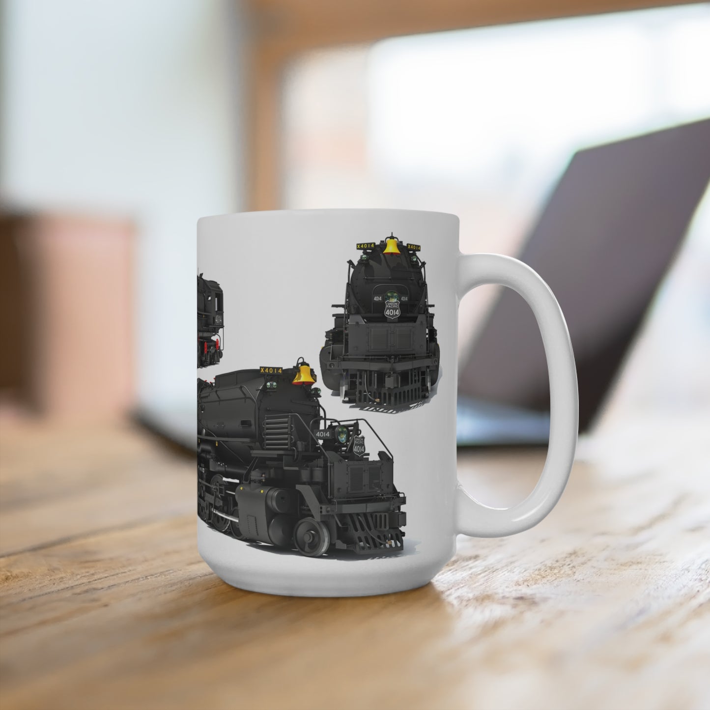Union Pacific Big Boy 4014 Coffee Mug – 15 oz Steam Engine Enthusiast's Edition