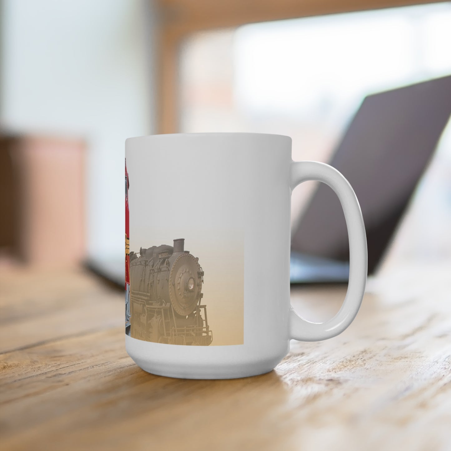Atchison Topeka and Santa Fe Railroad Coffee Mug 15oz