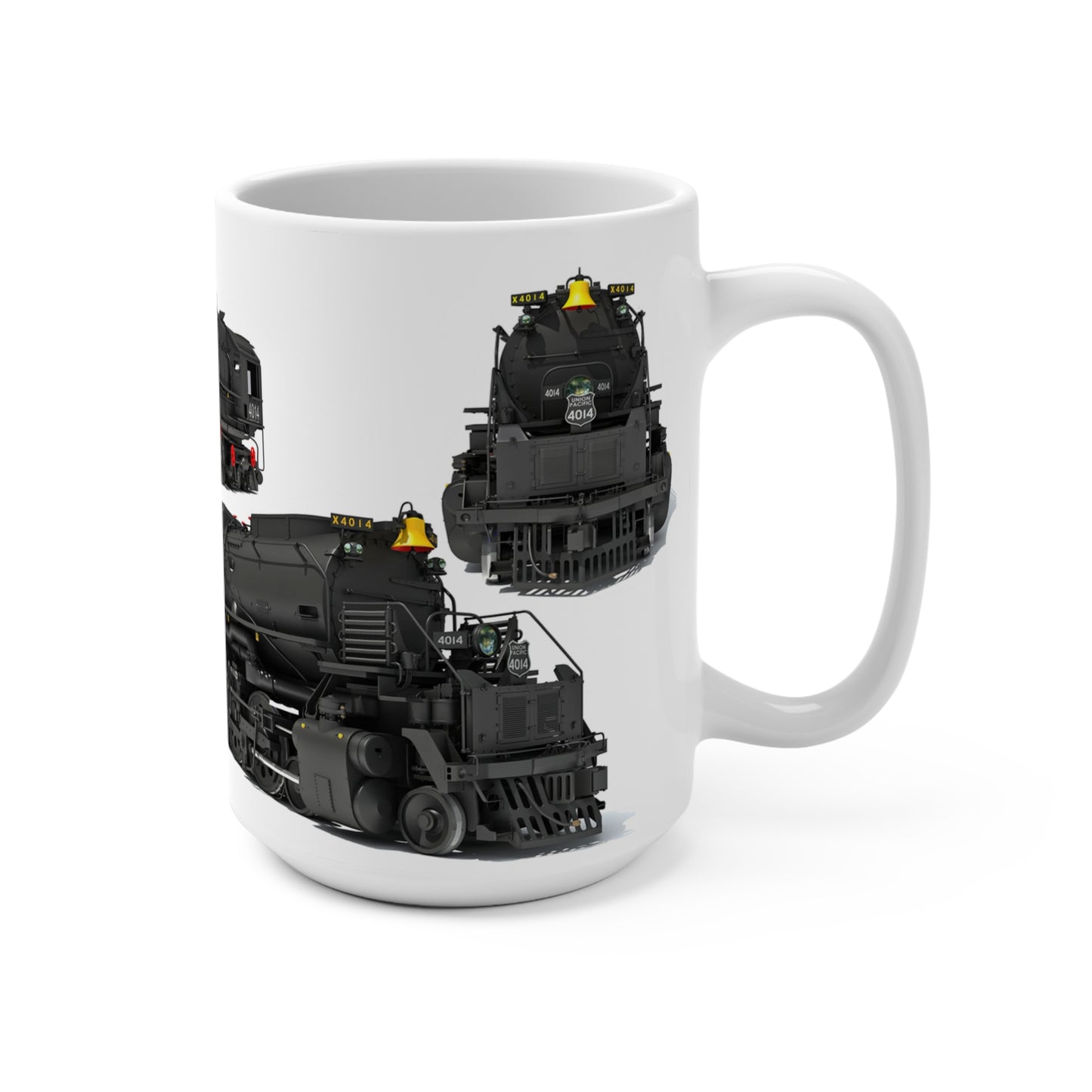 Union Pacific Big Boy 4014 Coffee Mug – 15 oz Steam Engine Enthusiast's Edition