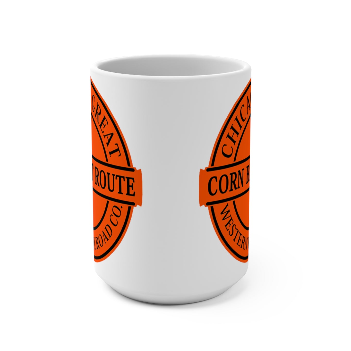 Chicago Great Corn Belt Route Western RailroadMug Coffee Mug15oz