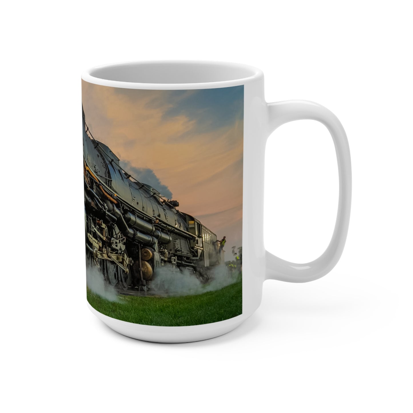Iconic Union Pacific Big Boy 4014 steam locomotive 15 OZ Railroad Coffee Cup Mug