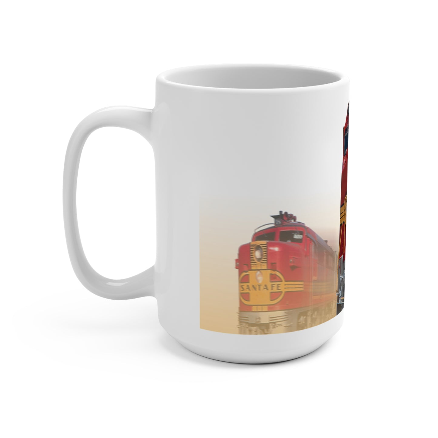 Atchison Topeka and Santa Fe Railroad Coffee Mug 15oz