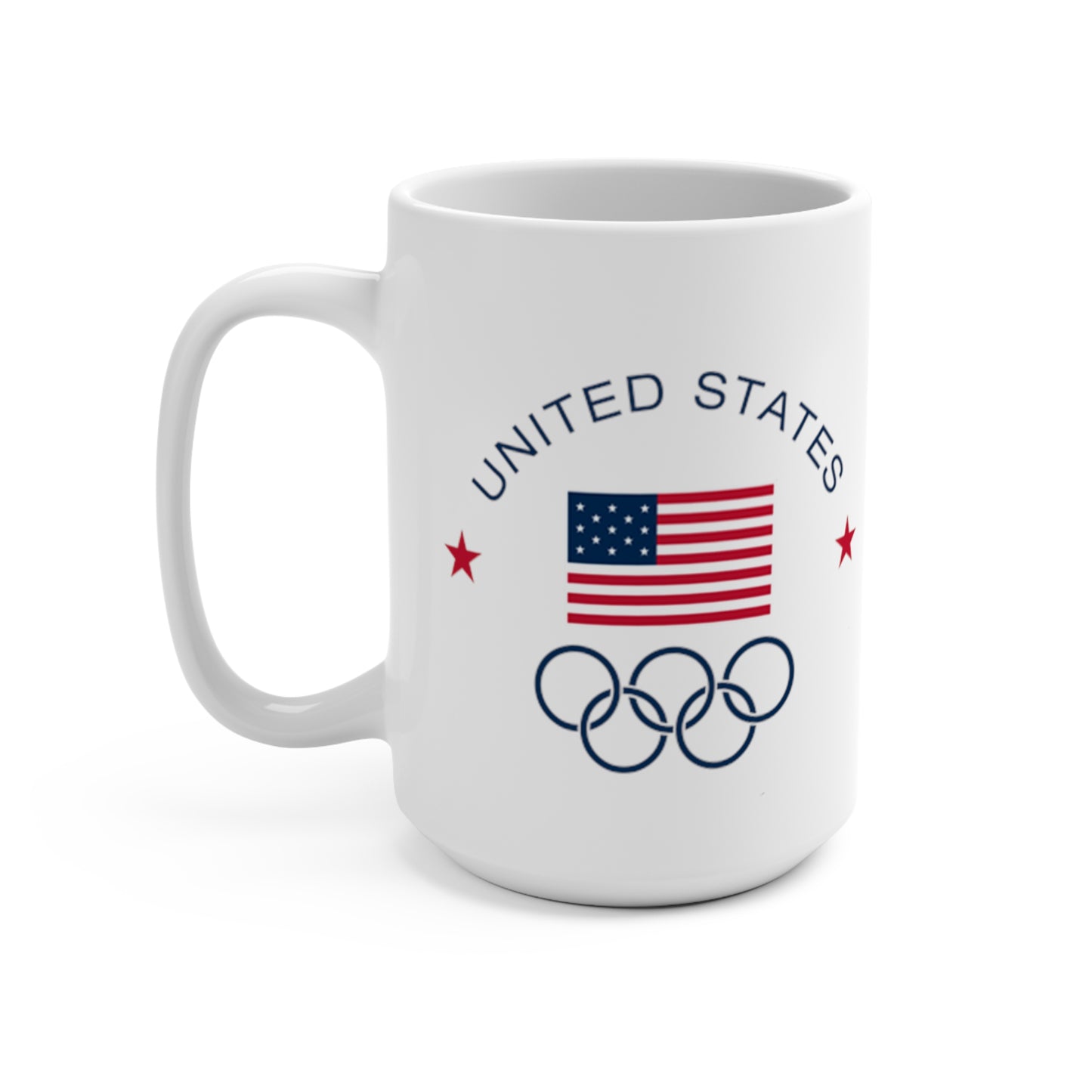 United States Summer Olympic coffee Tea Cup Mug 15 OZ