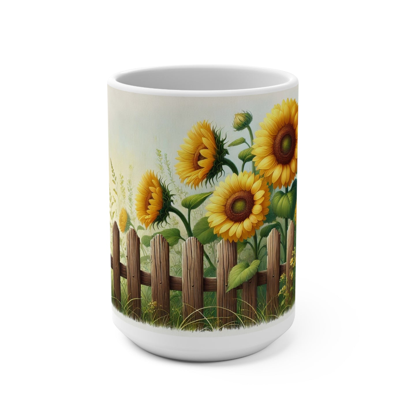 Blooming Sunflower Coffee Mug