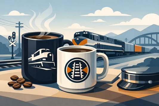 Why Railroad Logo Coffee Mugs Stand Out