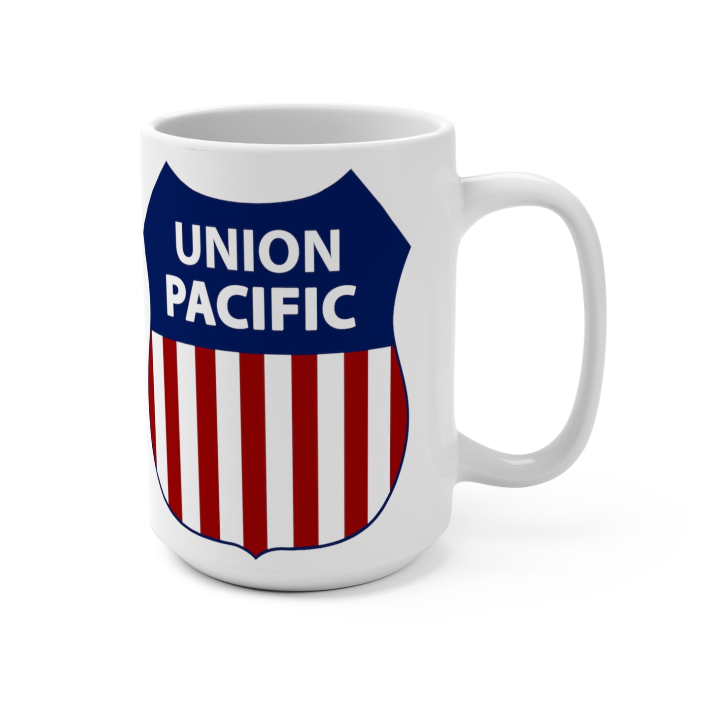 MugsArtStore,Union Pacific Railroad Mug 15 oz