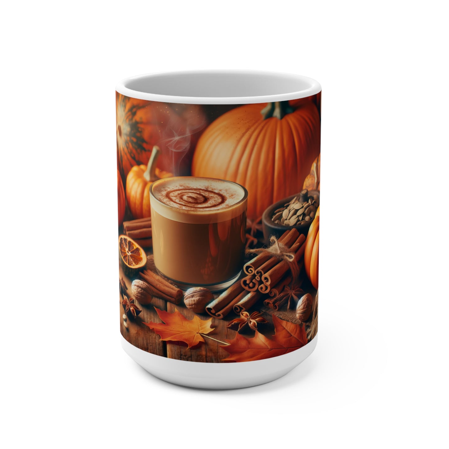 Harvest Delight Coffee Mug 15 OZ