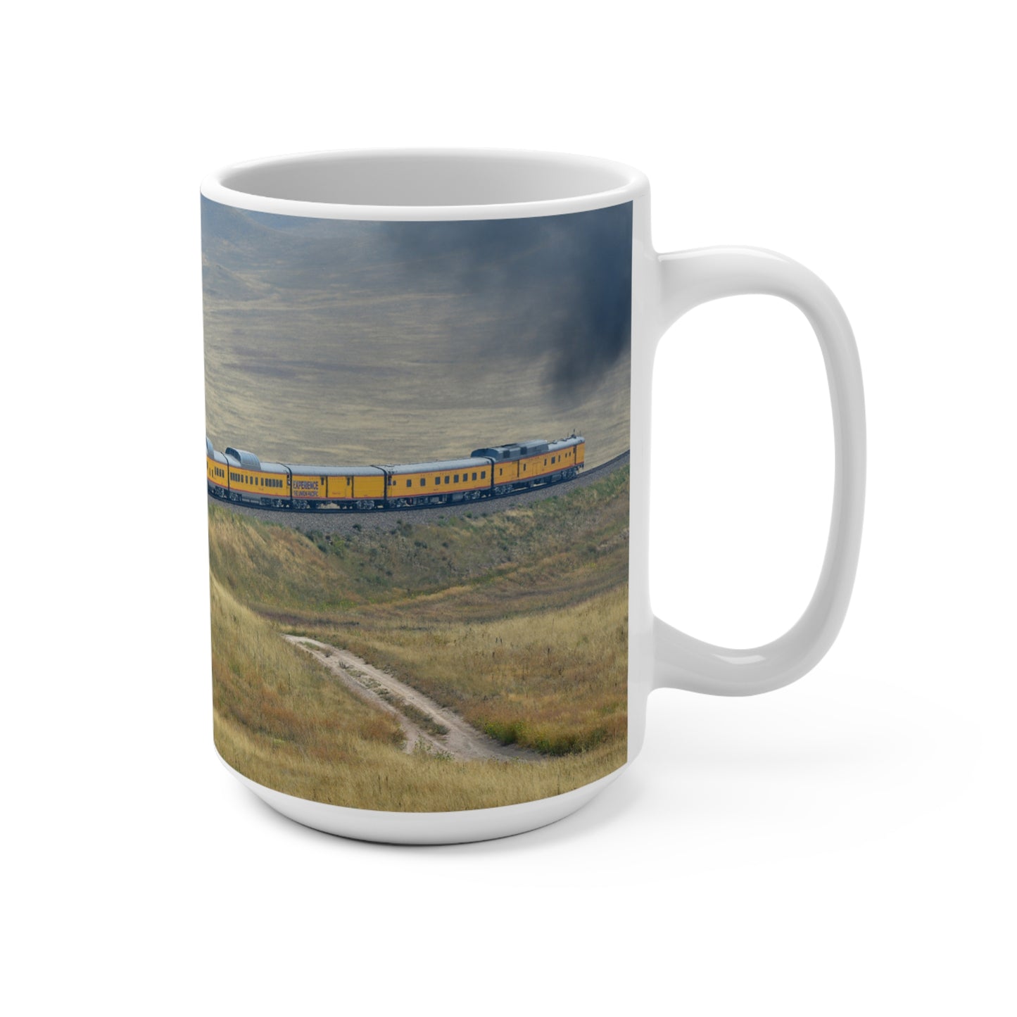 Union Pacific Railroad's Big Boy No. 4014 steam locomotive Coffee Train 15 oz Mug