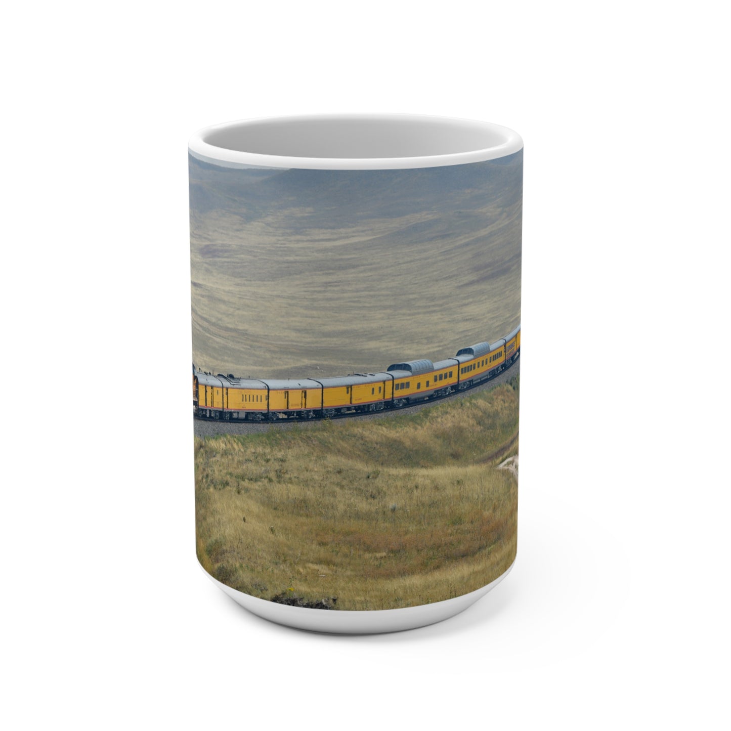 Union Pacific Railroad's Big Boy No. 4014 steam locomotive Coffee Train 15 oz Mug