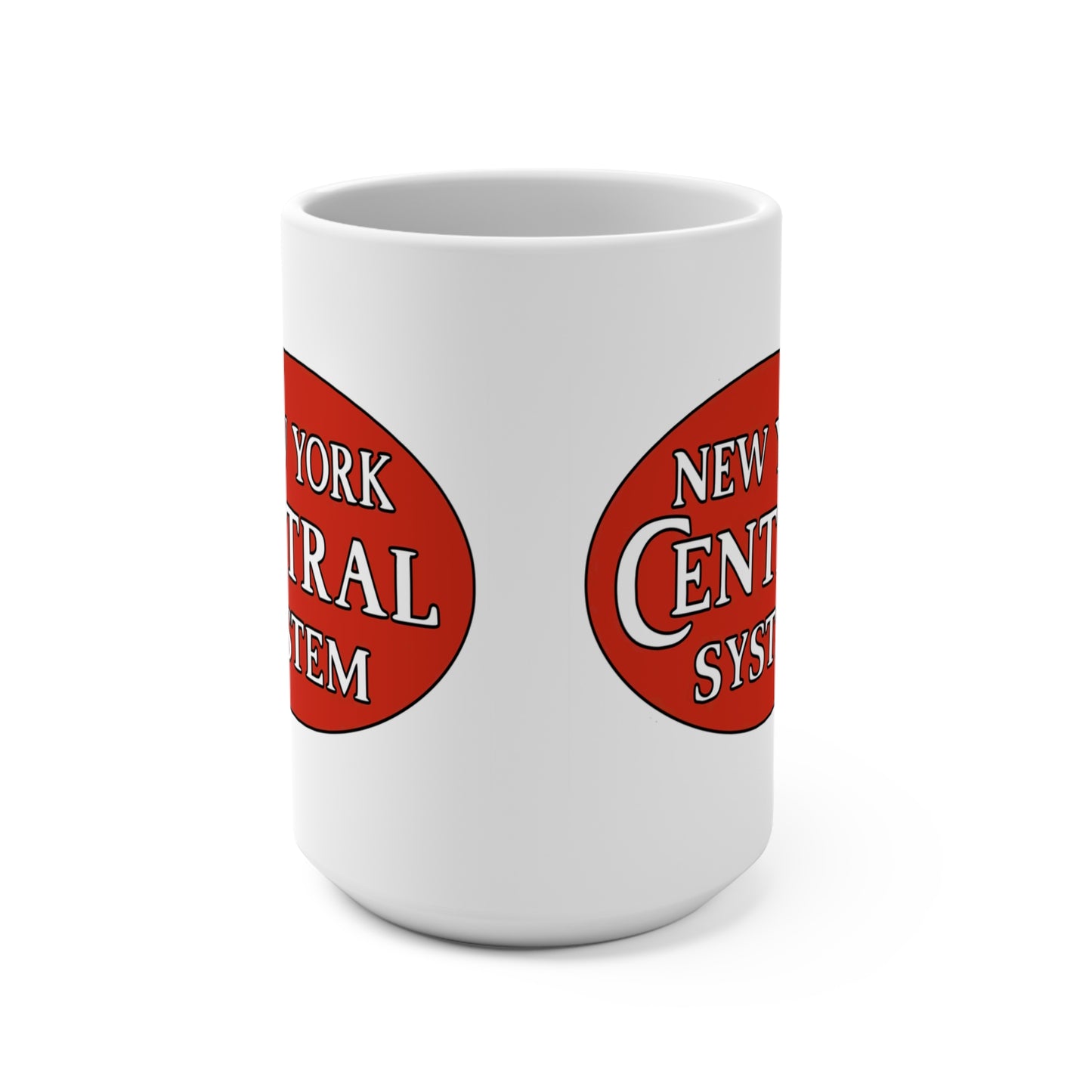 Vintage New York Central Railroad Coffee Mug 15oz, Retro Train Lover Gift, Travel Themed Tea Cup, Railway Enthusiast Present, Commuter