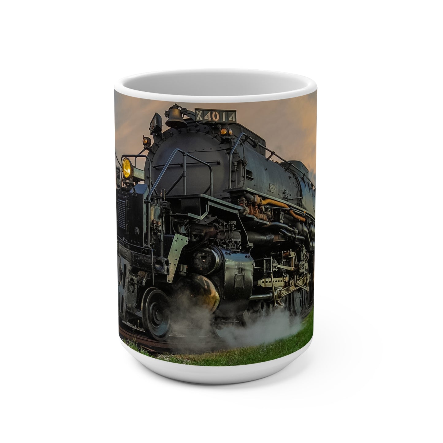 Iconic Union Pacific Big Boy 4014 steam locomotive 15 OZ Railroad Coffee Cup Mug