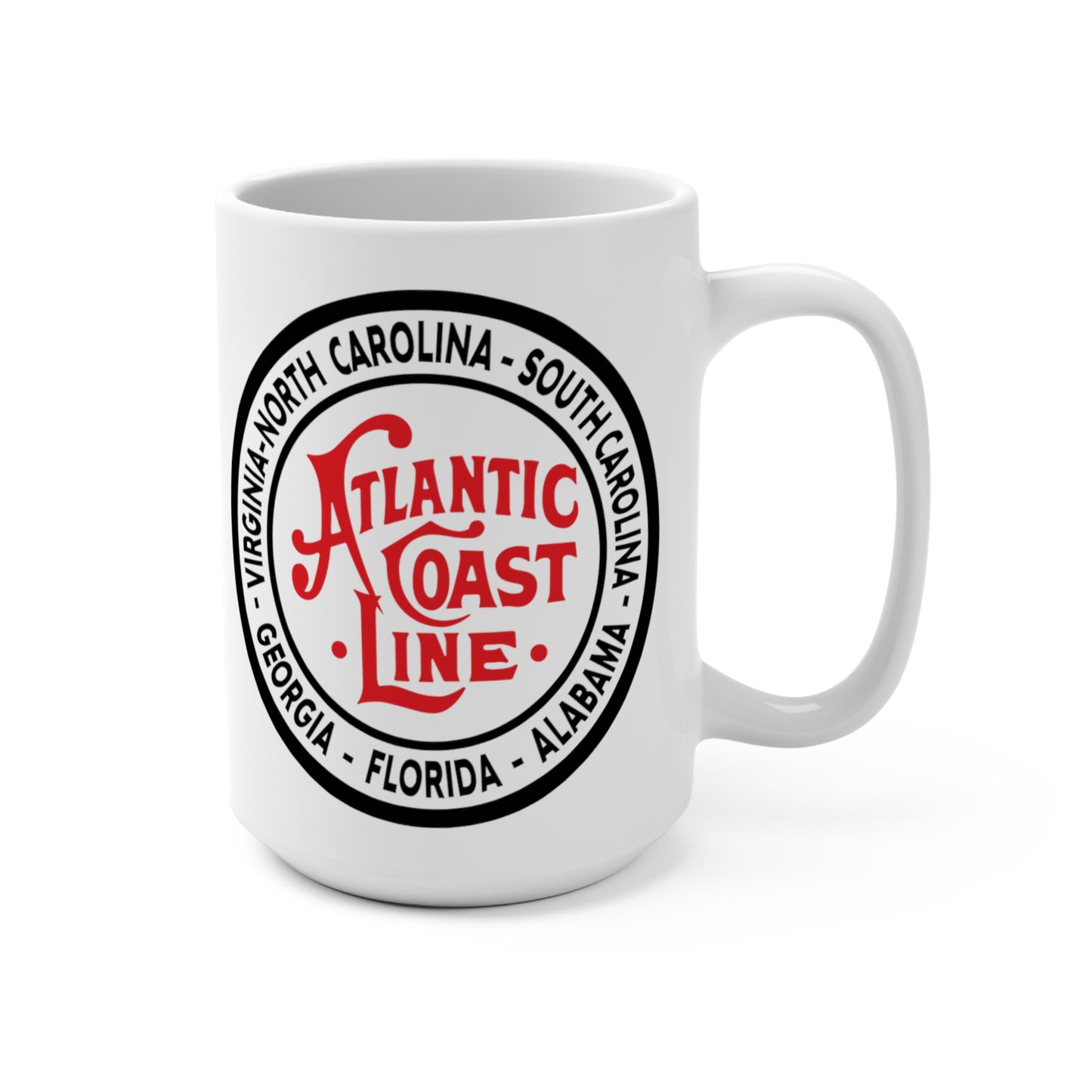 The Atlantic Coast Line Railroad Coffee Cup Mug 15oz