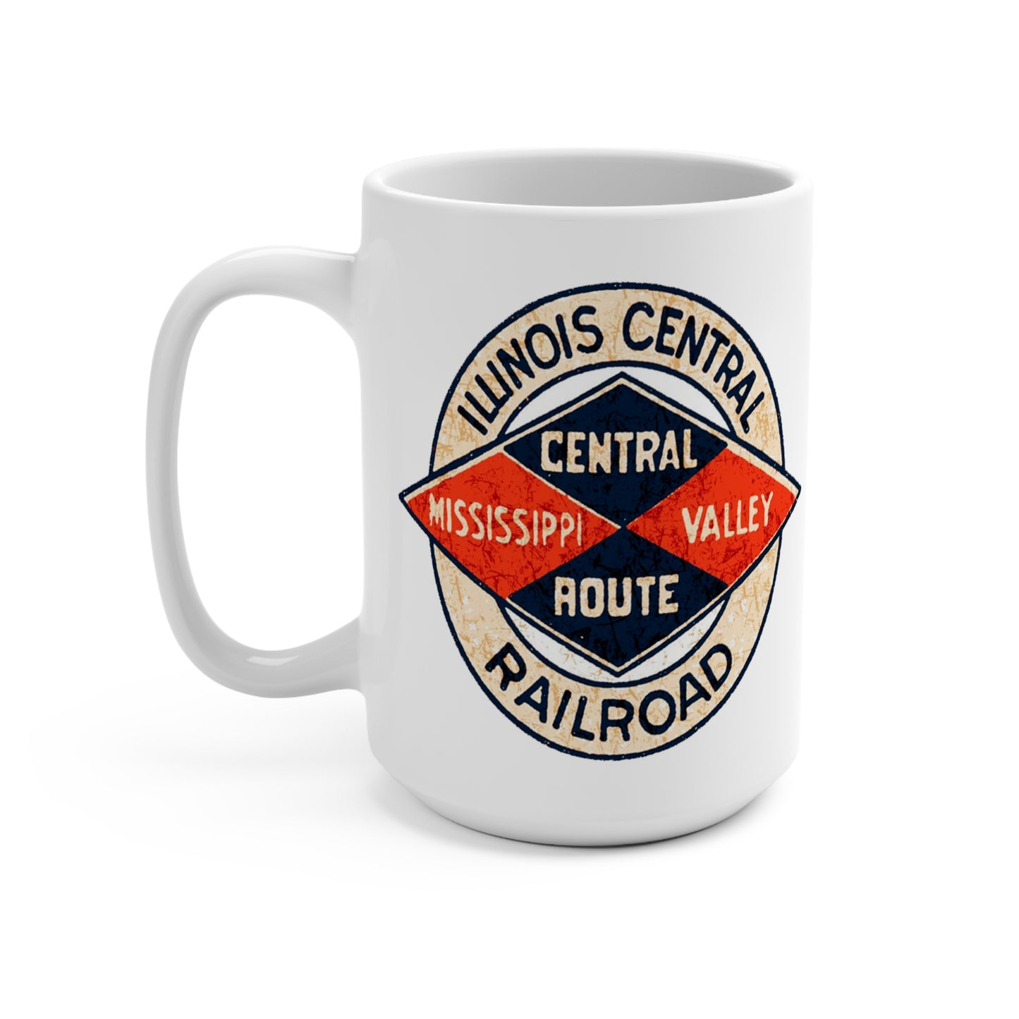 The Illinois Central Railroad Coffee Mug 15 OZ