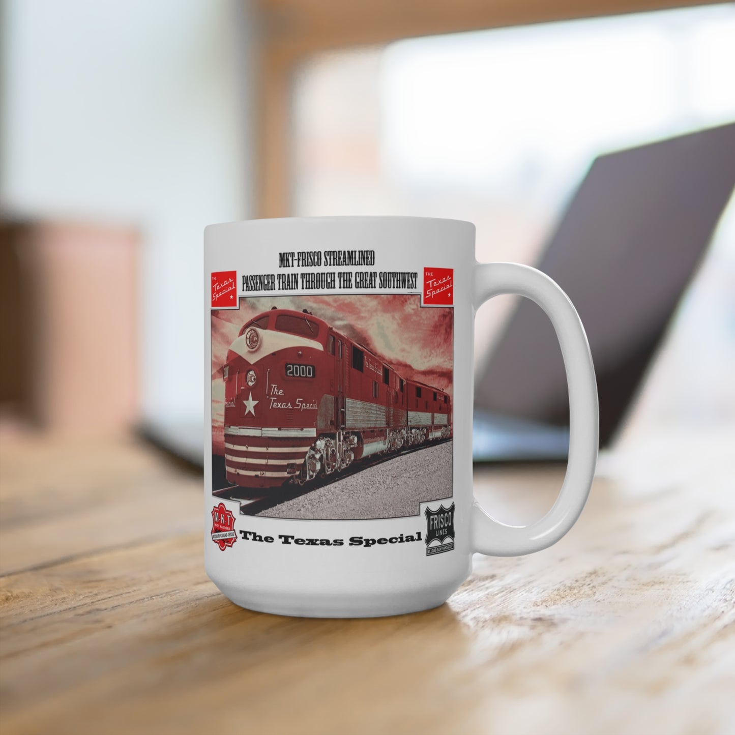 The Texas Special Railroad Coffee Mug 15oz