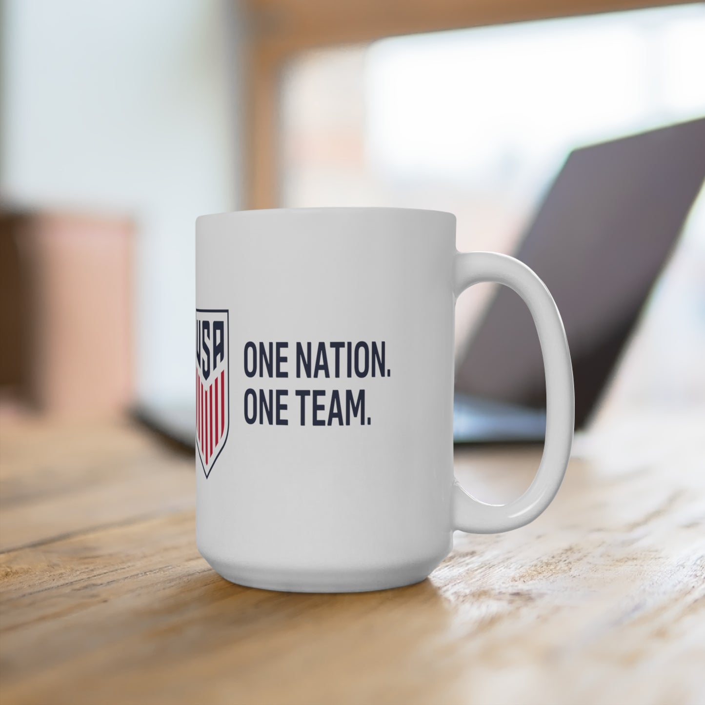 One Nation One Team US Olympic Coffee Tea Cup Mug 15 oz