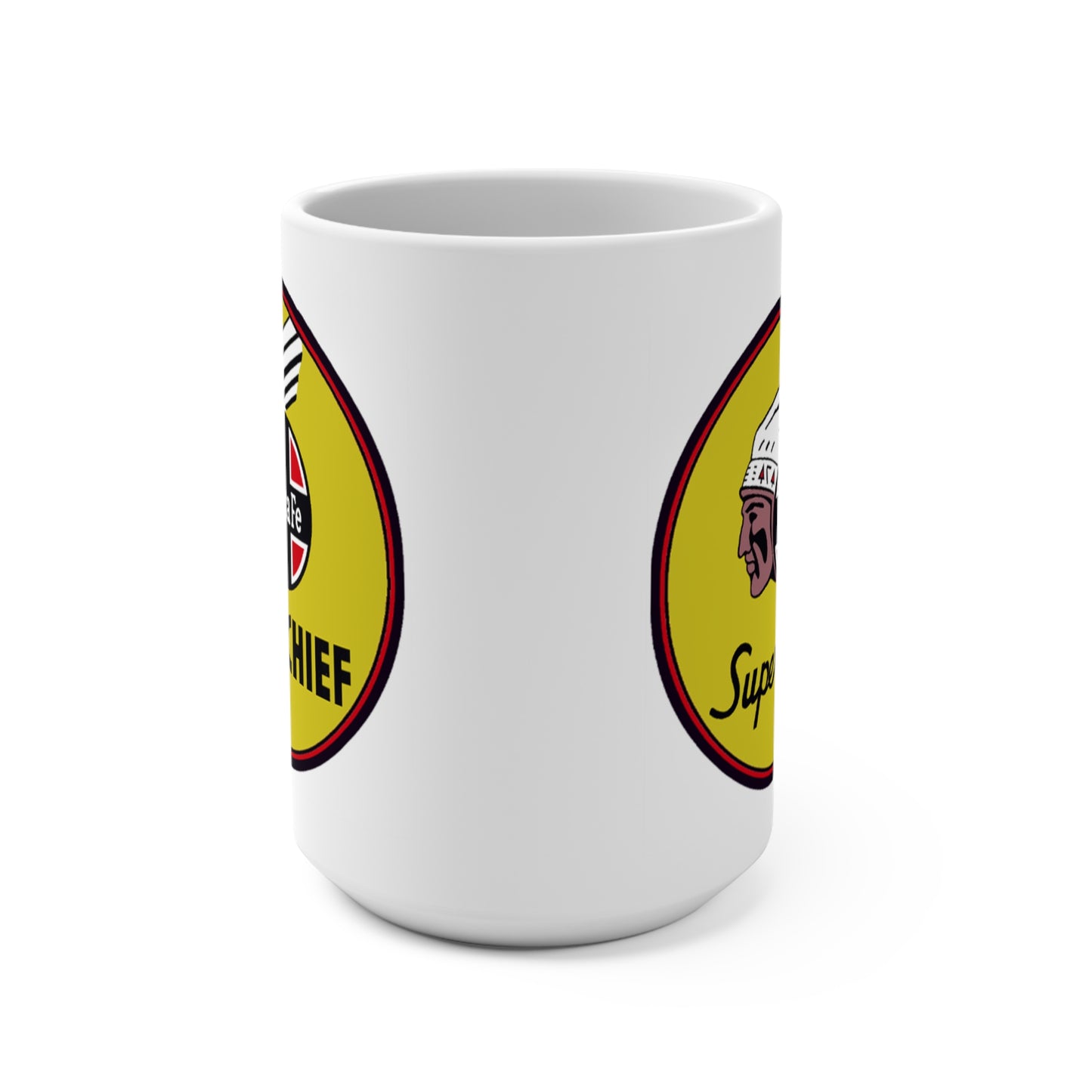 Super Chief Santa Fe Railroad Train Coffee Mug 15oz