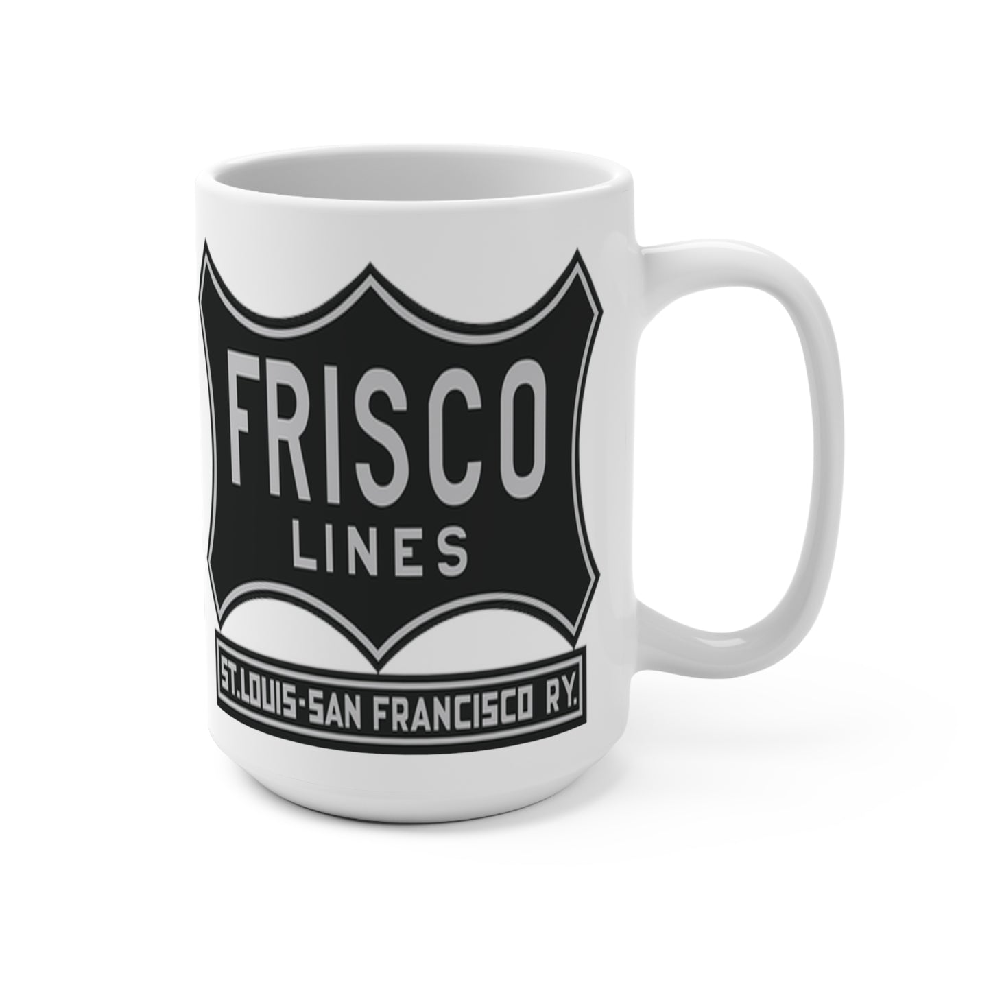 St. Louis–San Francisco Railway Frisco Railroad Coffee Cup Mug 15 OZ