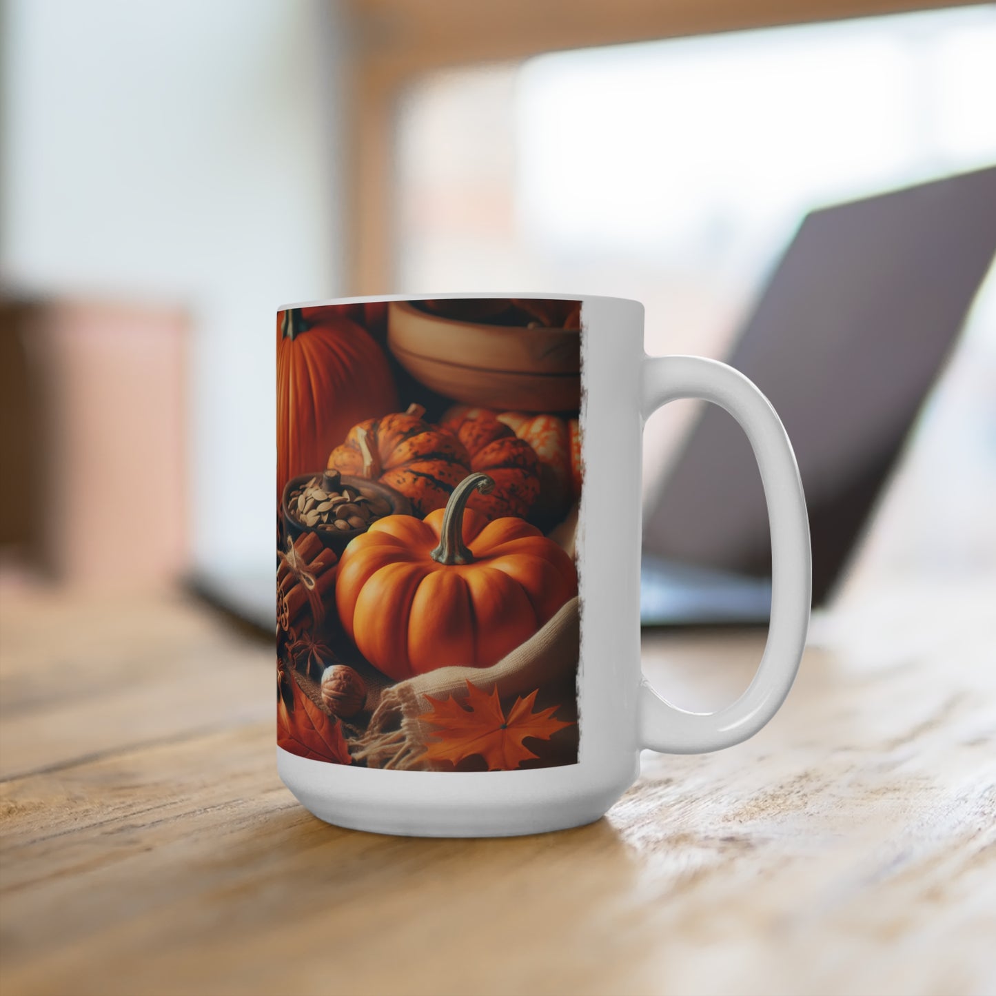 Harvest Delight Coffee Mug 15 OZ