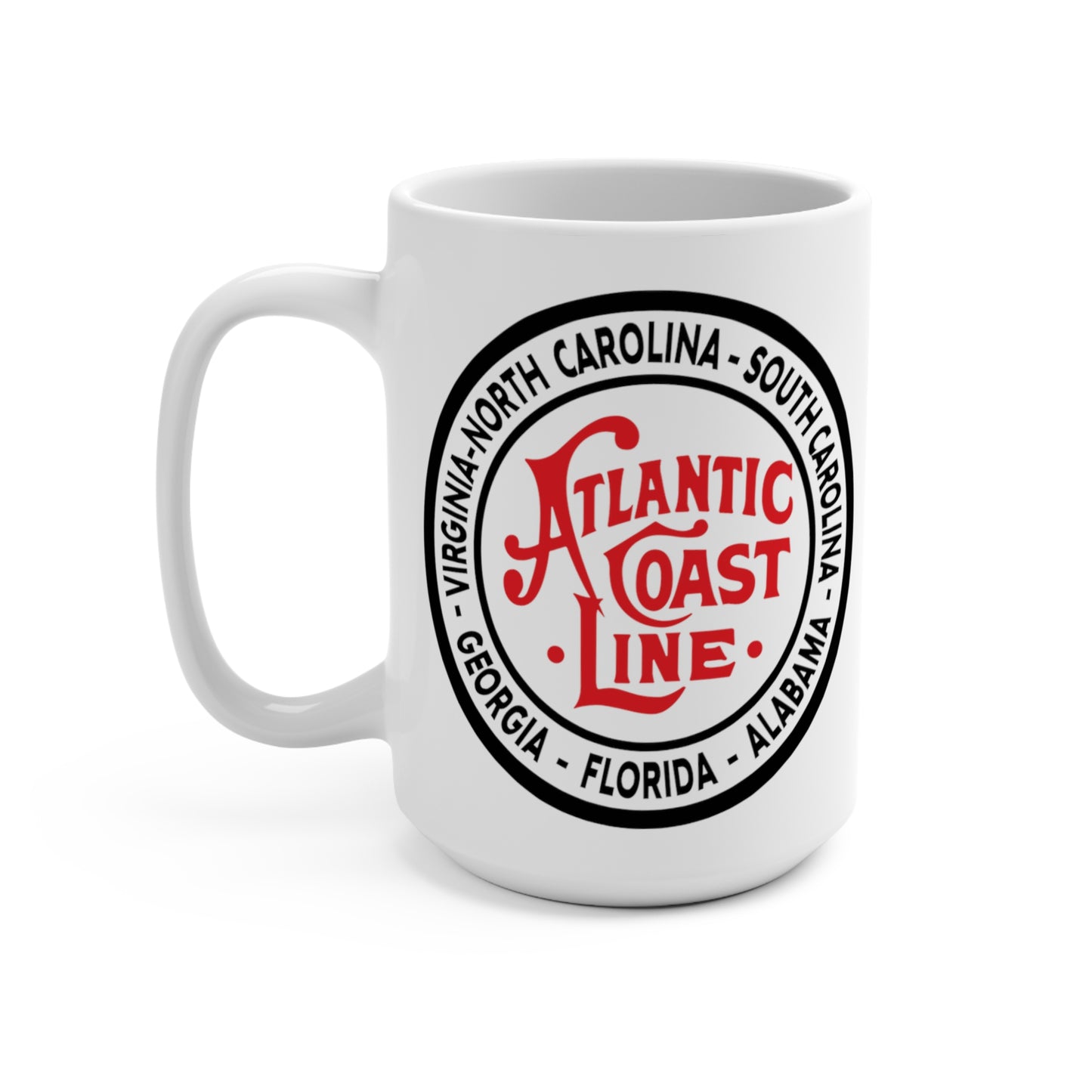 The Atlantic Coast Line Railroad Coffee Cup Mug 15oz