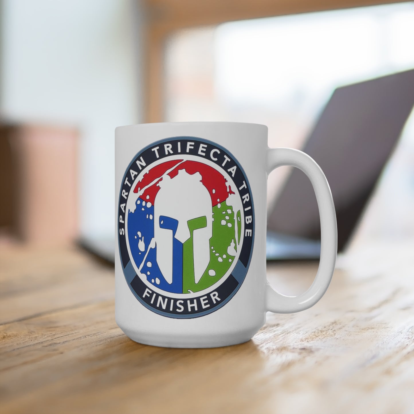 Spartan Tribe Finisher Race 15 Oz Coffee Mug