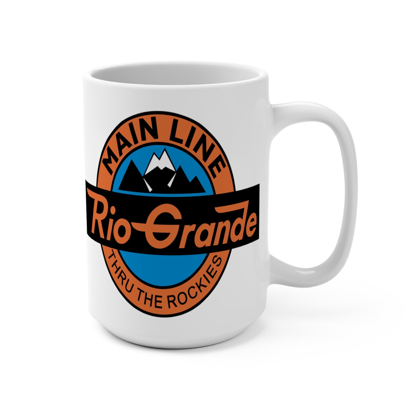 MugsArtStore, Rio Grande Railroad 15oz Mug