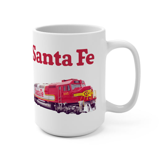 Atchison, Topeka and Santa Fe Railway FanRail Railroad Coffee Mug 15oz