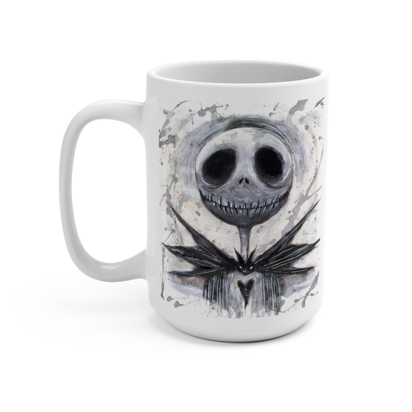 Jack Skellington Halloween Pumpkin Coffee Mug, Nightmare Before Christmas Gift, Halloween Decor, Spooky Coffee Cup, Halloween Kitchenware