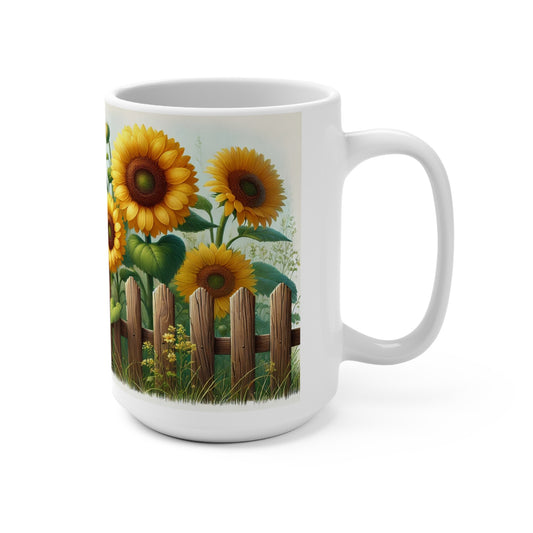 Blooming Sunflower Coffee Mug - Perfect Gift for Nature Enthusiasts