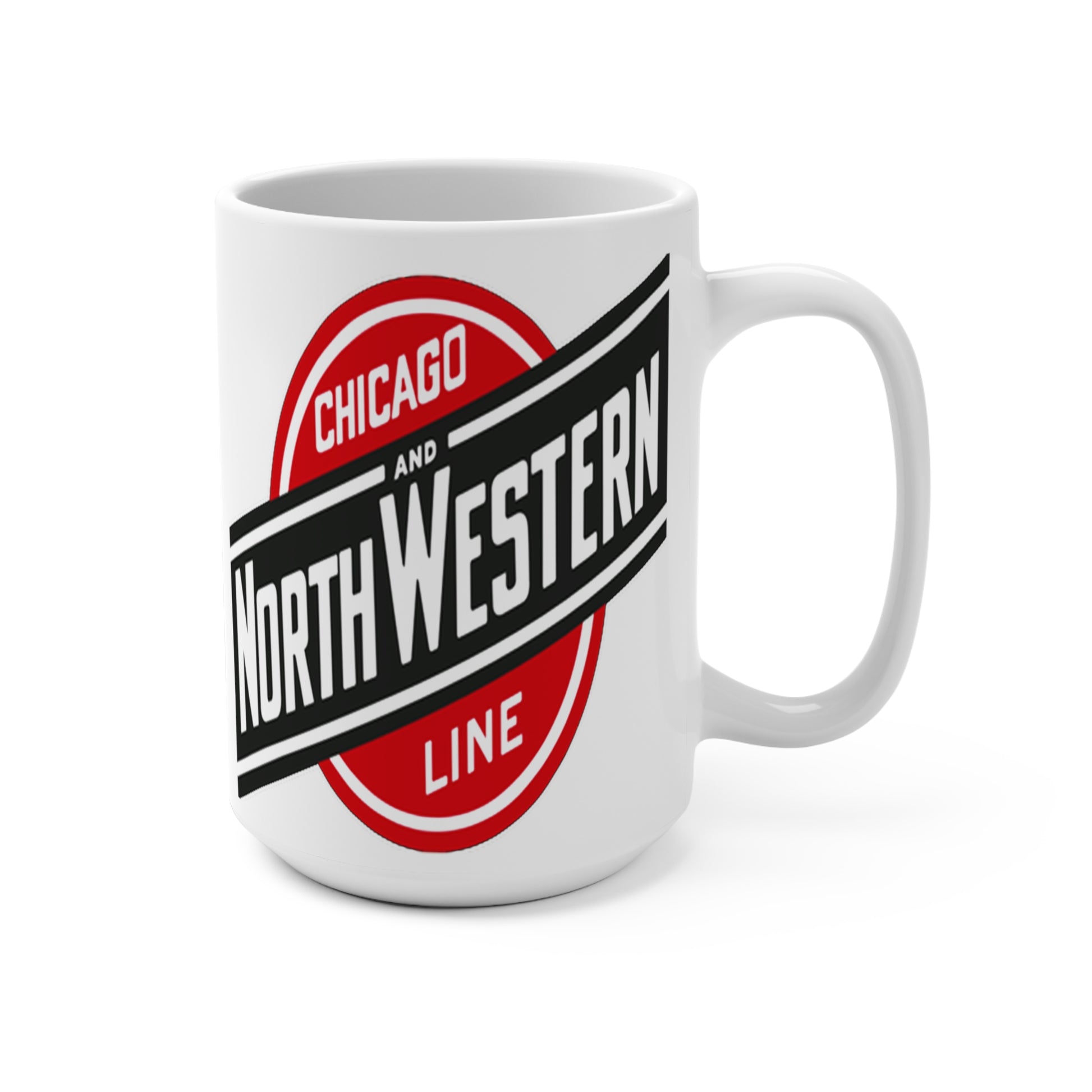 MugsArtStore, Chicago & North Western Railway Mug 