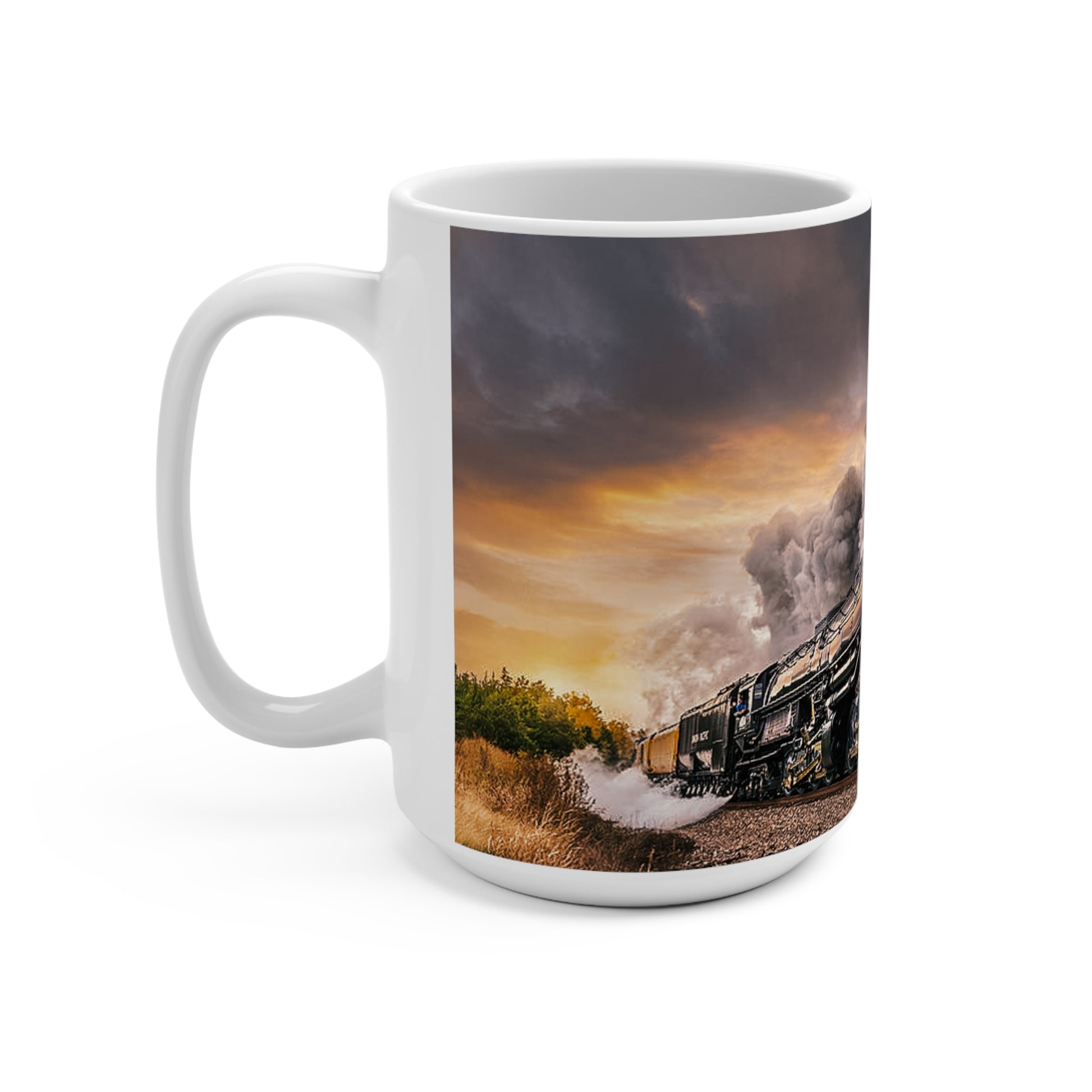 Railroad Steam Big Boy 414 Coffee Mug 15oz