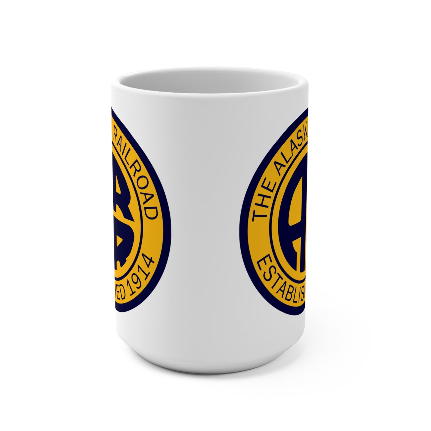 The Alaska Railroad Trains Coffee Mug Cup