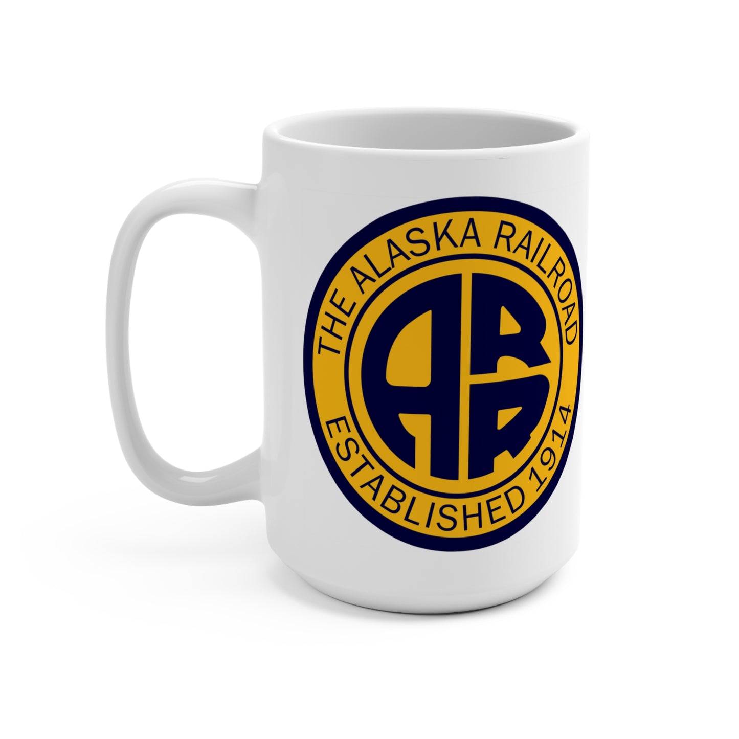 The Alaska Railroad Trains Coffee Mug Cup