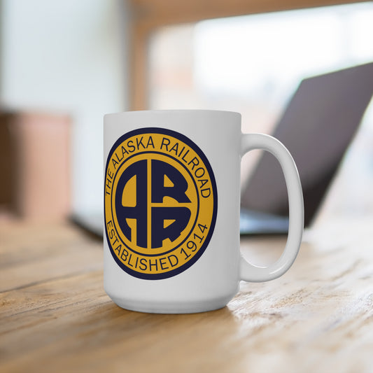 The Alaska Railroad Trains Coffee Mug Cup