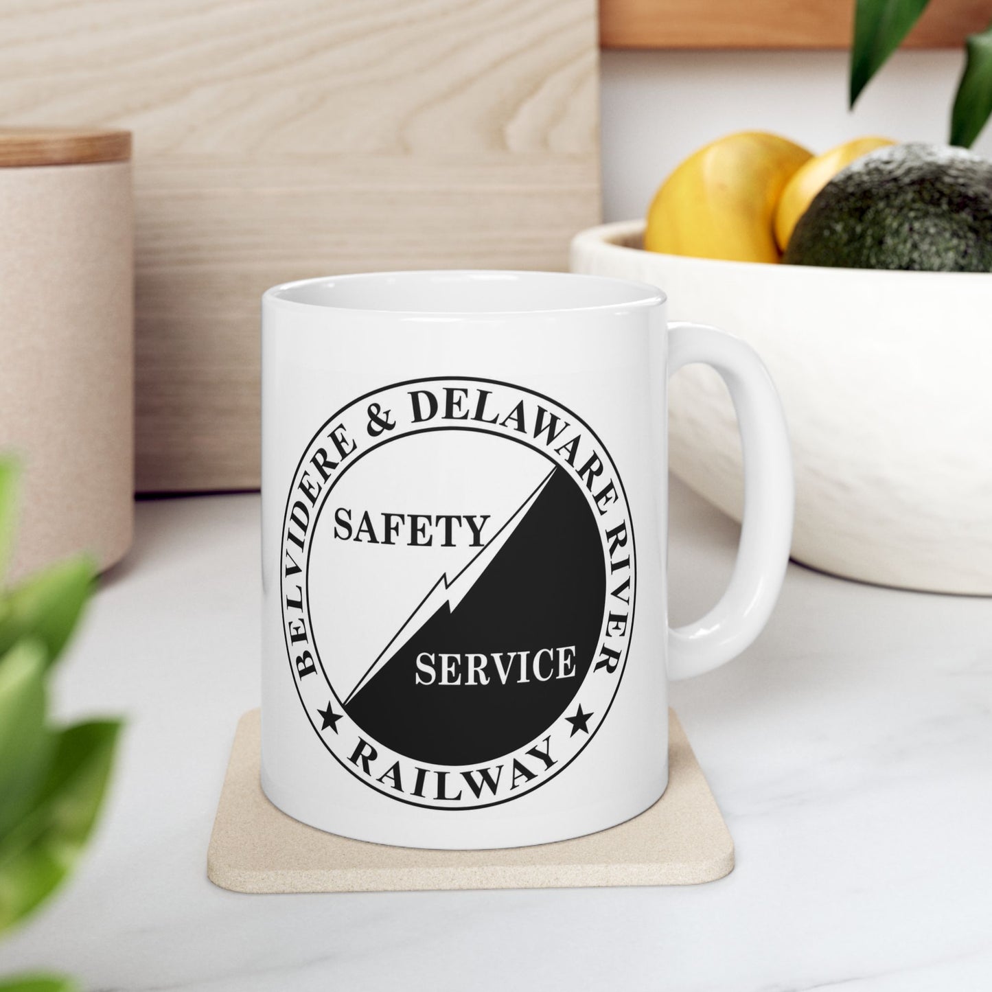 Belvidere & Delaware River Railway 15 oz Coffee Mug – Railroad Logo Mug