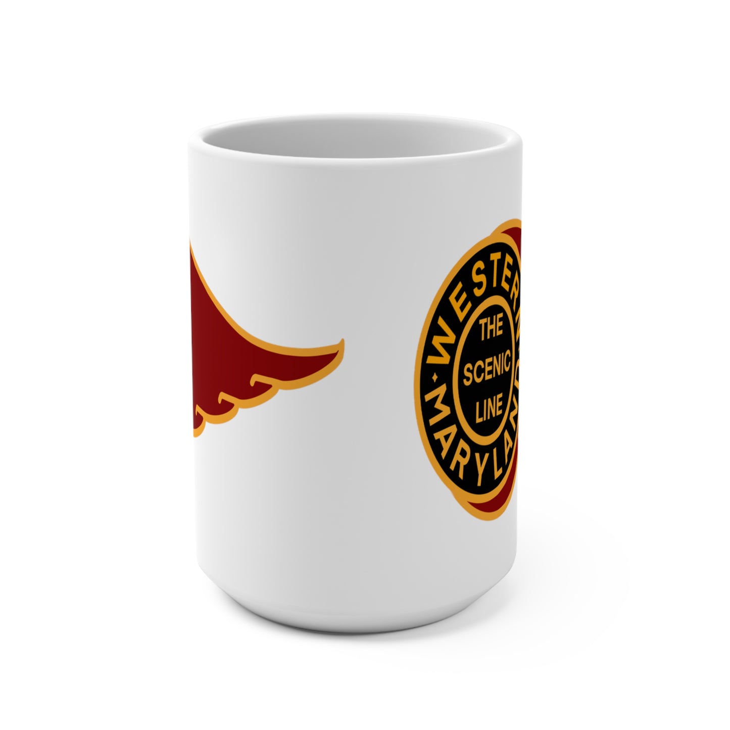 Western Maryland Railroad Mug - 15oz Ceramic Coffee Mug